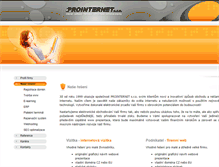 Tablet Screenshot of prointernet.cz